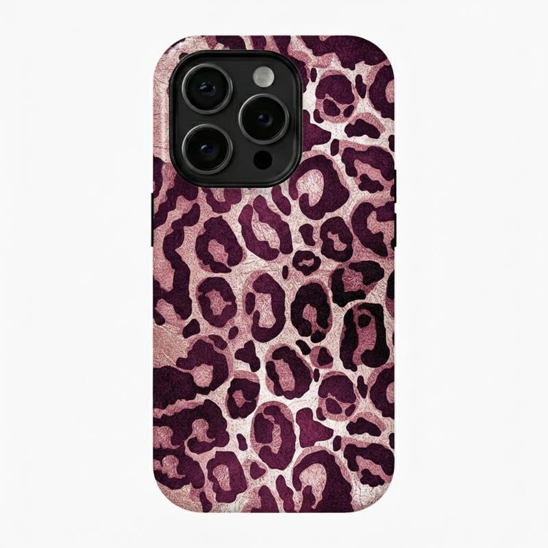 Animal Print Cheetah Zebra Tiger Phone Case Retro Design, Aesthetic Phone Cover Suitable for iPhone 17 16 Pro Max 15 14 13 12 for Samsung S26/S25/S24 (Brown, iPhone 16)