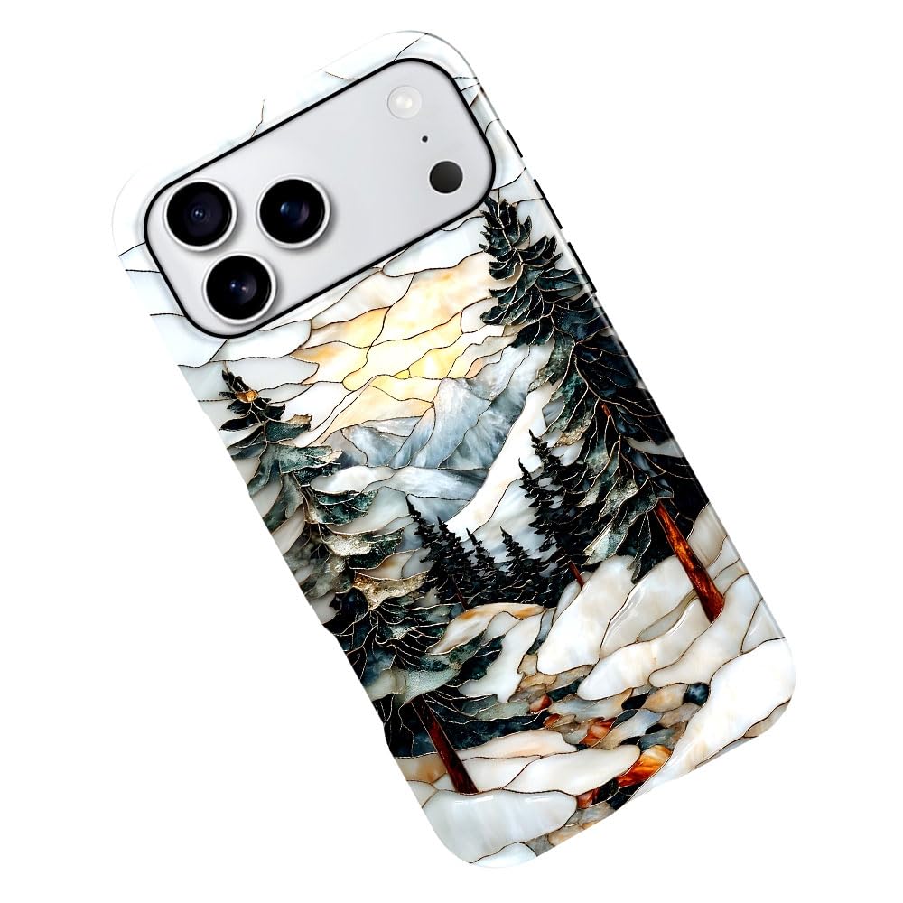 Case for iPhone 17,Christmas Lights Cute Holiday Phone Case Military-Grade Drop Protection Cover for Women Girl - Glossy