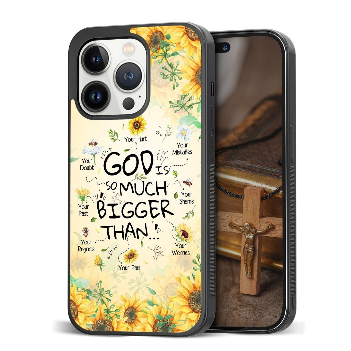 Healing Words for Anxiety Cute Plant Lover Phone Cases for Samsung S A Note Z FILP 3 4 5 6 for iPhone 8 11 12 13 14 15 16 17 Pro Max Plus Mini - Mushroom