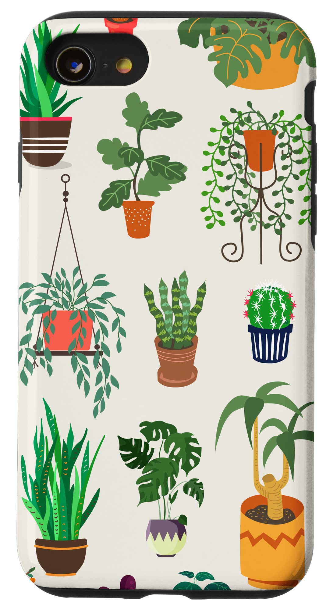 Indoor and Outdoor Plant Illustrations | Boho Nature Art Case for iPhone 14