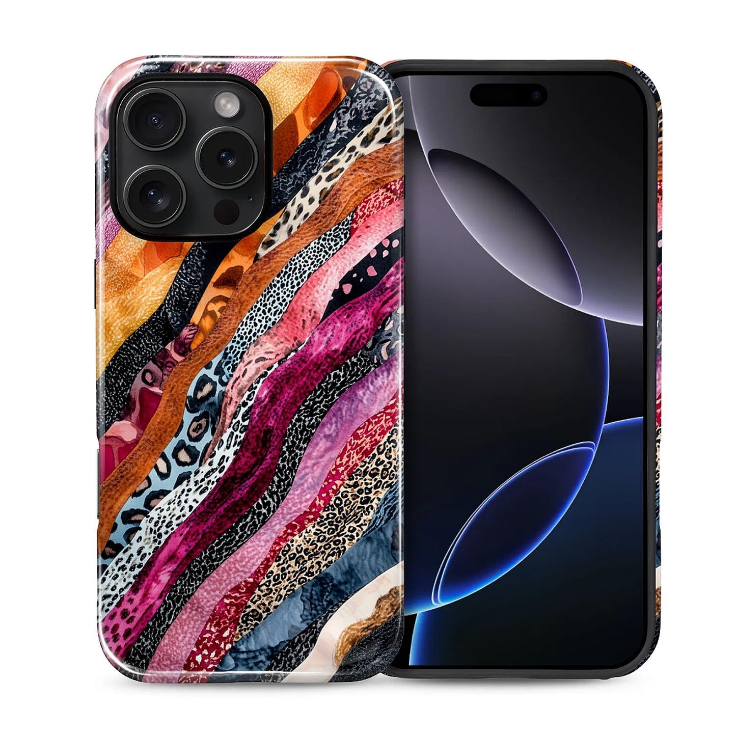 Compatible with iPhone 13 14 Case, Hybrid 2-Layer Case Shockproof Anti-Scratch for Girl Women Boy Men, Plant Collection for iPhone 13 14