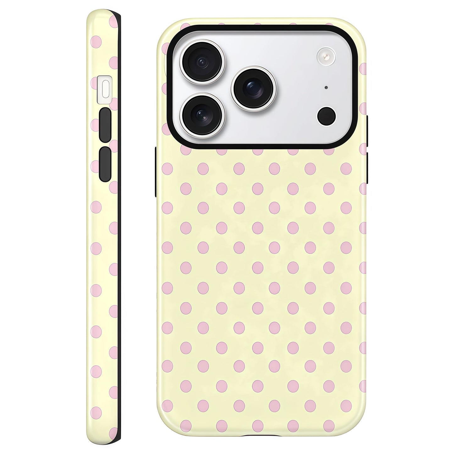 Candlelight Dinner Dog Case for iPhone 12/12 Pro | Hard Hybrid 2-Layer Design, Protective Scratch Resistant Cover for Women Girls