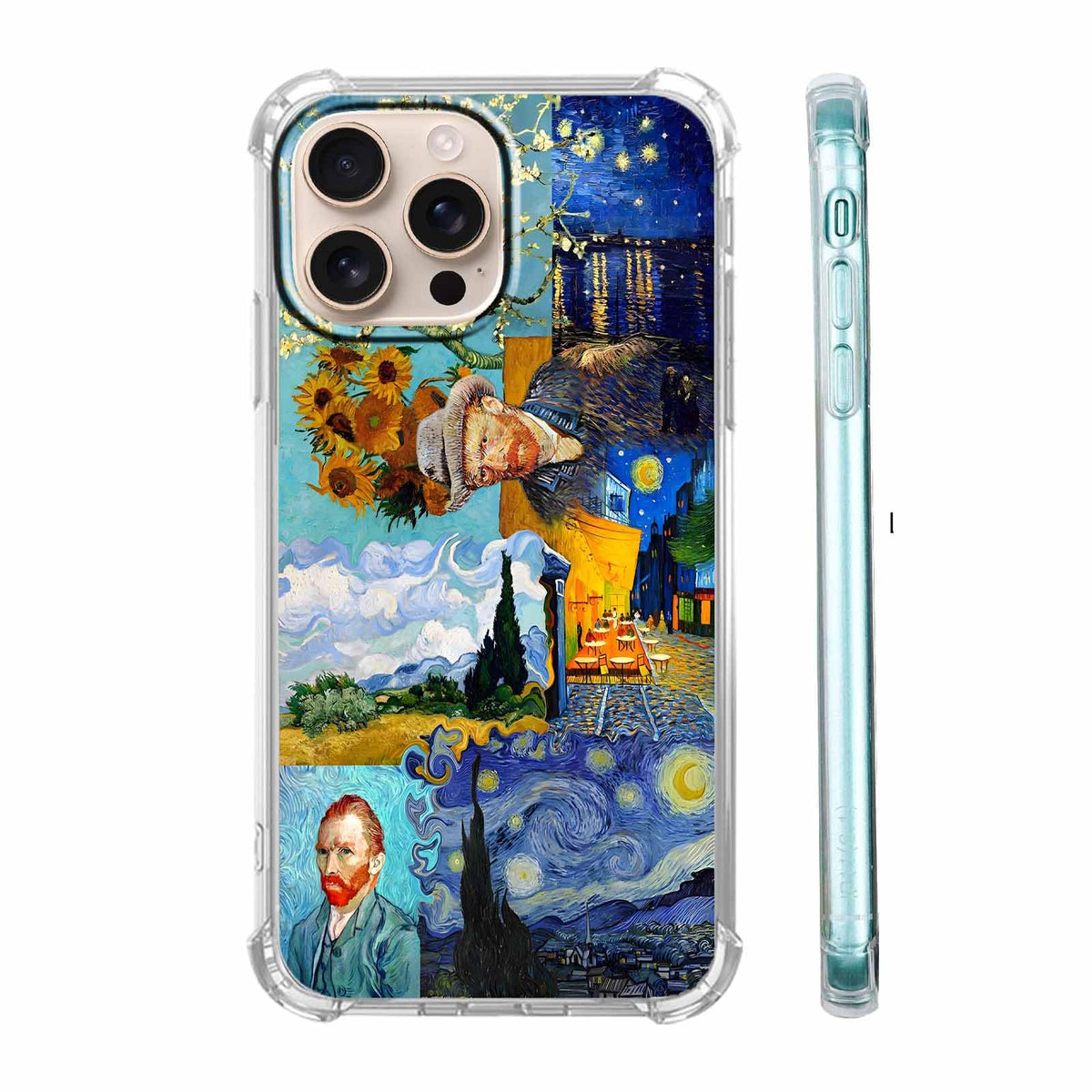 Christmas Aesthetic Case for iPhone 16,Winter Holiday Elements Collage Case for Kids,Soft TPU Bumper Case Compatible with iPhone 16,6.1"