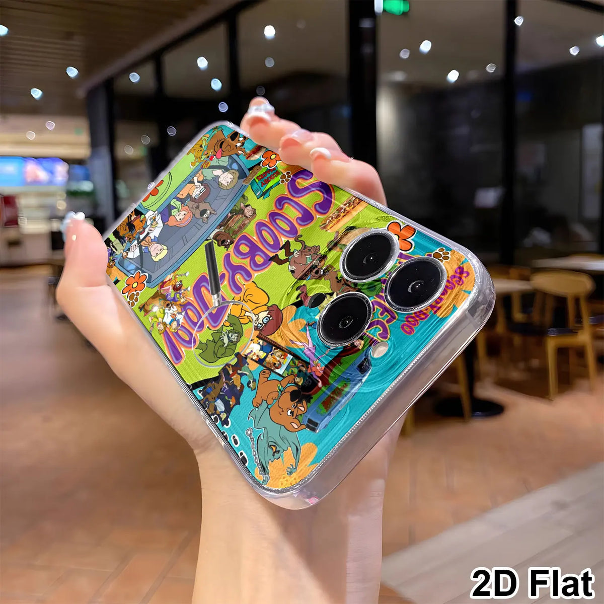 Cartoon Scooby-Doo Series Phone Case Made of TPU Material, Featuring a Cute Cartoon Design. It Is Compatible with for Iphone 17,16, 15, 14, 13, 12, 11/Pro/Pro Max/Plus Samsung Galaxy S26 S25 S24 S23 S22