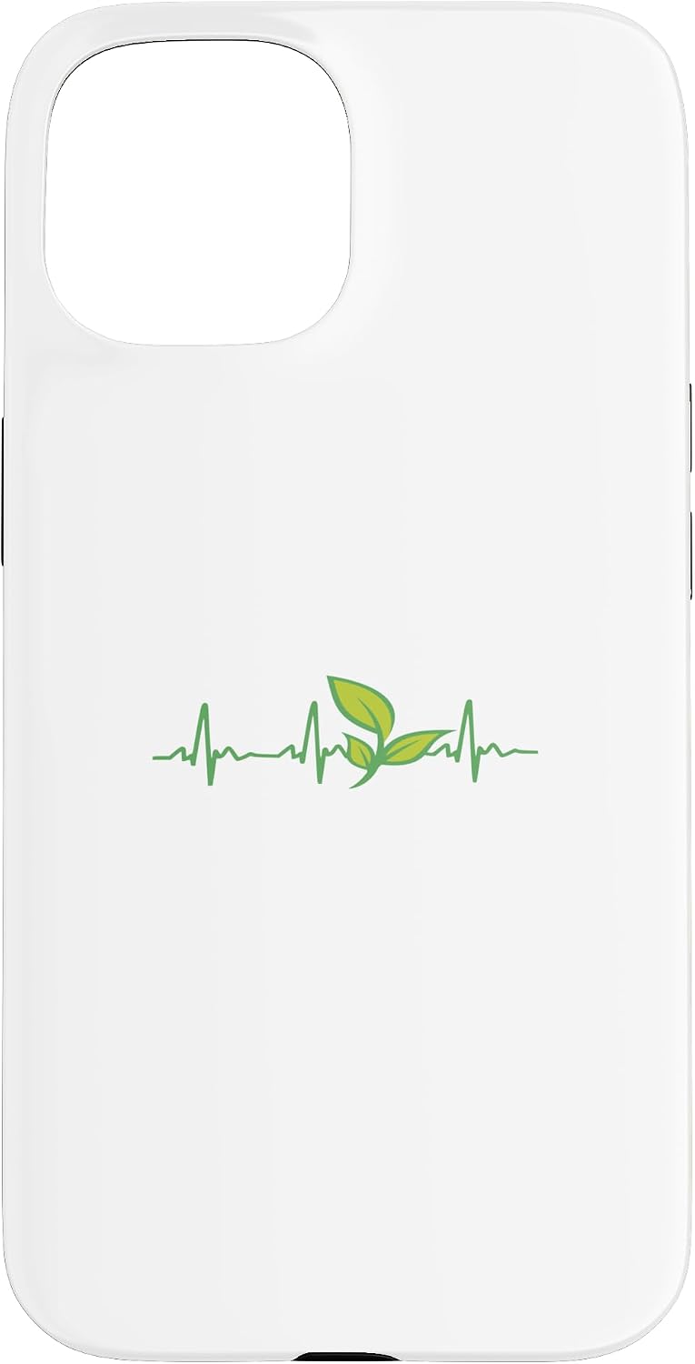 Heartbeat Plants Trees Garden Flowers Nature Case for iPhone 16 Pro Max