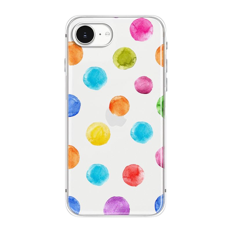 Blingy's for iPhone 17 Case, Christmas Tree Snowflake Winter Clear Case | Transparent, Winter Holiday Design, Snowflake Pattern, Christmas Pattern, Merry Christmas, Soft TPU Protective Case 6.3 in