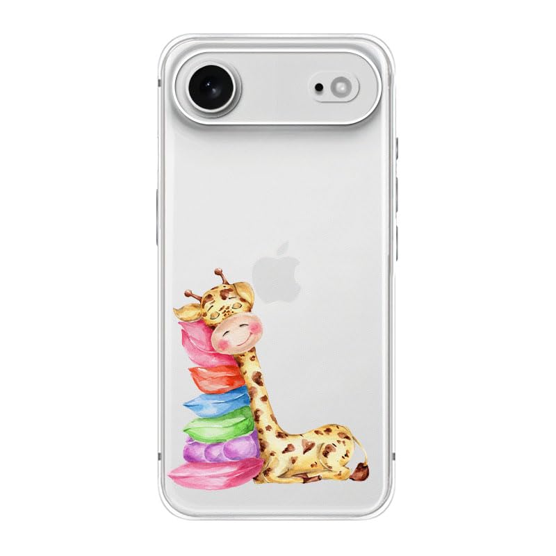 Blingy's for iPhone 17e Case/iPhone 16e Case, Fun Dog Style with Paw Print Pattern Cute Cartoon Animal Design Transparent Soft TPU Protective Clear Case 6.1 inch (Dogs w/Prints)
