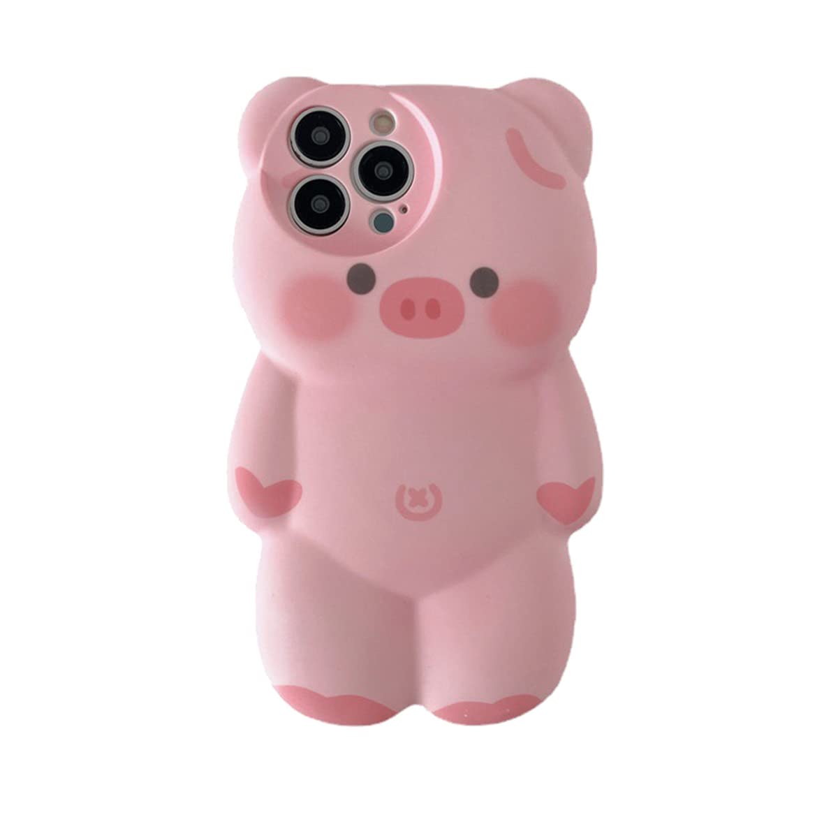 Case for iPhone 17 Pro Max Cute Kawaii 3D Cartoon Clown Soft Silicone Bumper Shockproof Cover Protective Case for Kids Girls