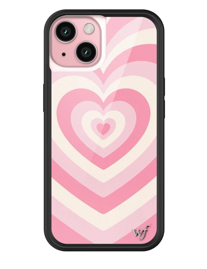 Wildflower Cases - Compatible with iPhone 15 | Protective Black Bumper, 6.5ft Drop Test Certified, Women Owned Small Business | Nature Floral Aesthetic Trendy Cute | Hummingbird