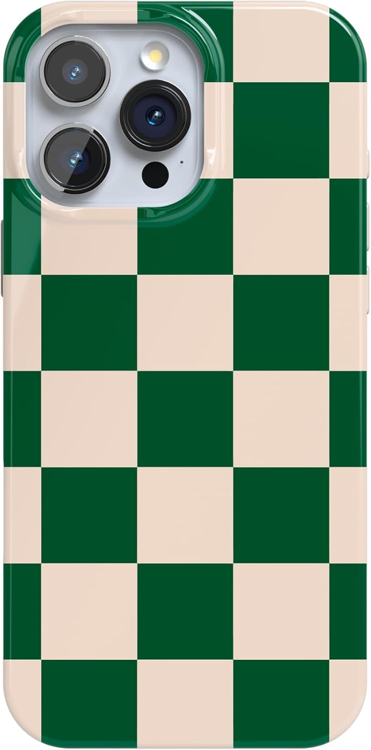 Casely iPhone 16 Pro Case | Clubhouse | Golden on the Green | Compatible with MagSafe | Classic Ultra Thin Design