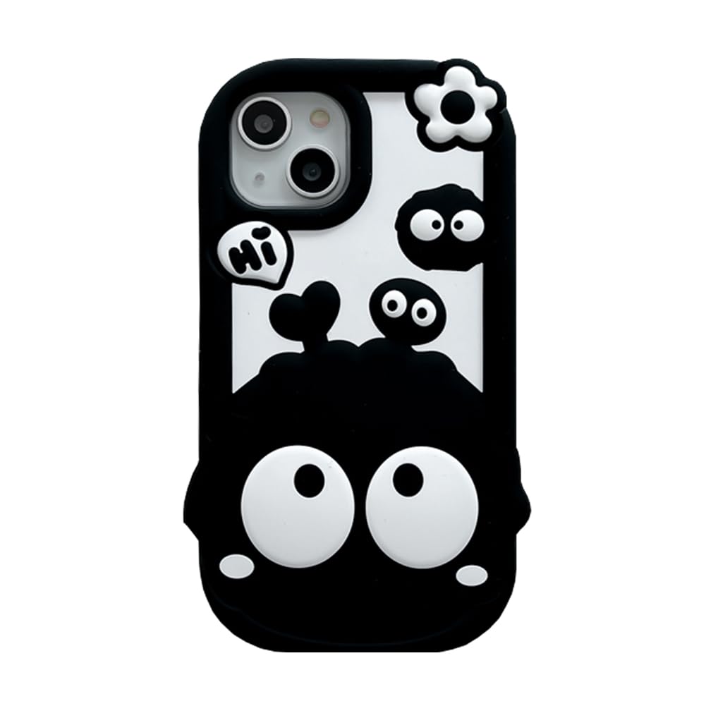 Soft Silicone Case Compatible with iPhone 11,Cute 3D Cartoon Taiyaki with Fish Keychain 3D Funny Kawaii Phone Cases Women Girls Shockproof Cover for iPhone 11