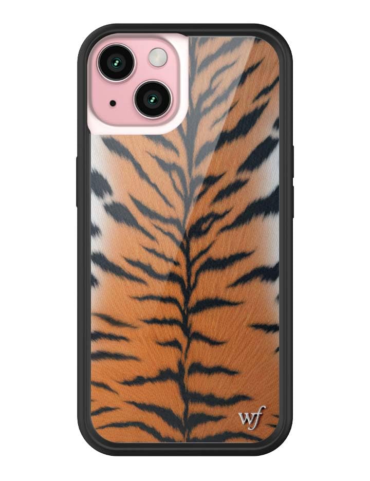 Wildflower Cases - Compatible with iPhone 15 | Protective Black Bumper, 6.5ft Drop Test Certified, Women Owned Small Business | Nature Floral Aesthetic Trendy Cute | Hummingbird