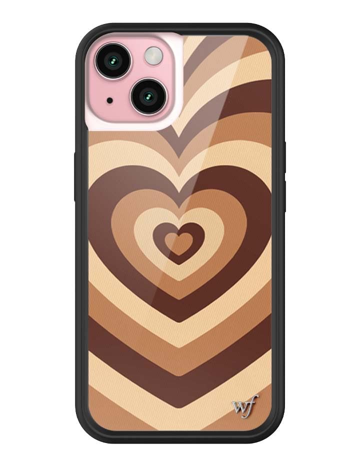 Wildflower Cases - Compatible with iPhone 15 | Protective Black Bumper, 6.5ft Drop Test Certified, Women Owned Small Business | Nature Floral Aesthetic Trendy Cute | Hummingbird