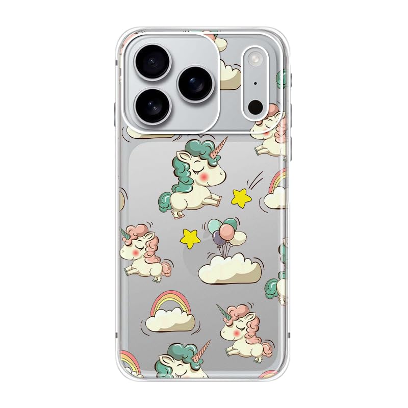 Blingy's for iPhone 17 Case, Christmas Tree Snowflake Winter Clear Case | Transparent, Winter Holiday Design, Snowflake Pattern, Christmas Pattern, Merry Christmas, Soft TPU Protective Case 6.3 in