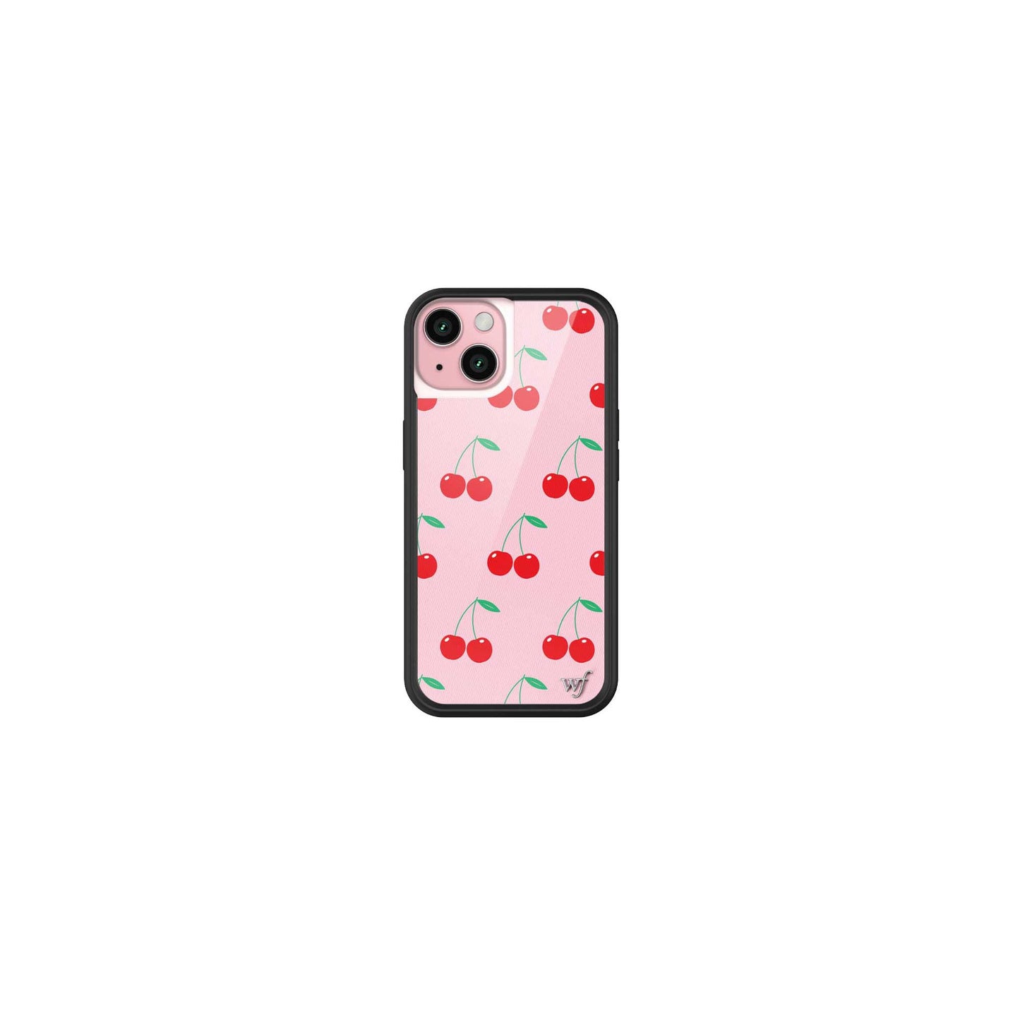 Wildflower Cases - Compatible with iPhone 15 | Protective Black Bumper, 6.5ft Drop Test Certified, Women Owned Small Business | Nature Floral Aesthetic Trendy Cute | Hummingbird