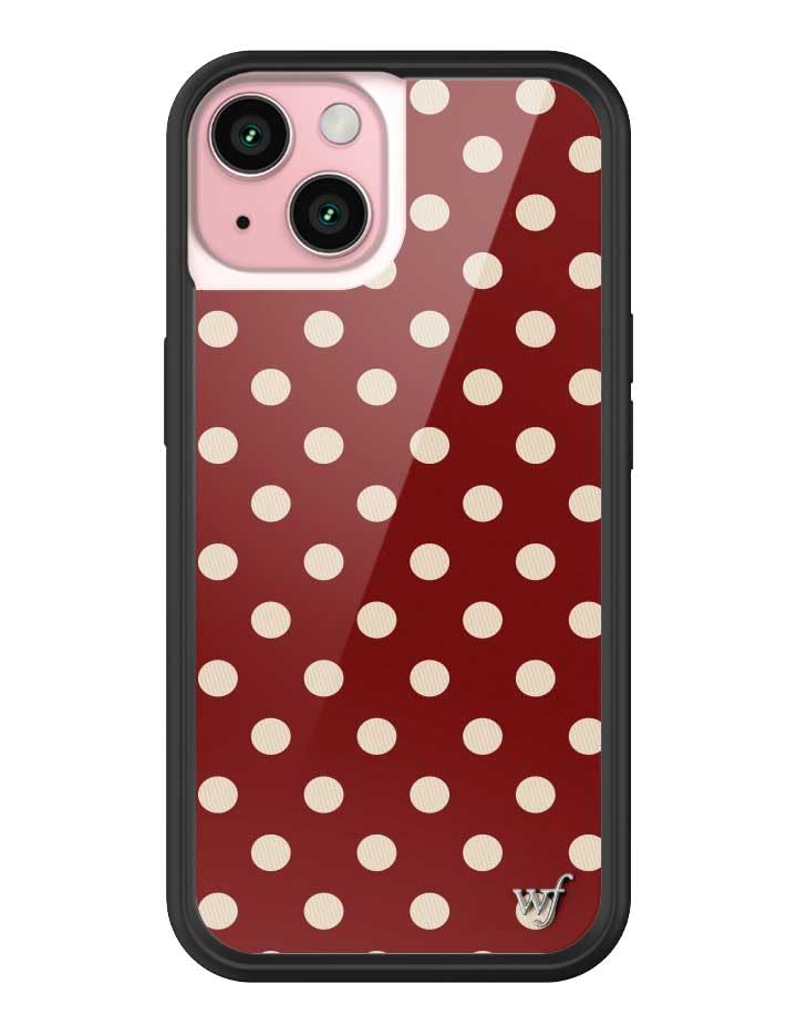 Wildflower Cases - Compatible with iPhone 15 | Protective Black Bumper, 6.5ft Drop Test Certified, Women Owned Small Business | Nature Floral Aesthetic Trendy Cute | Hummingbird