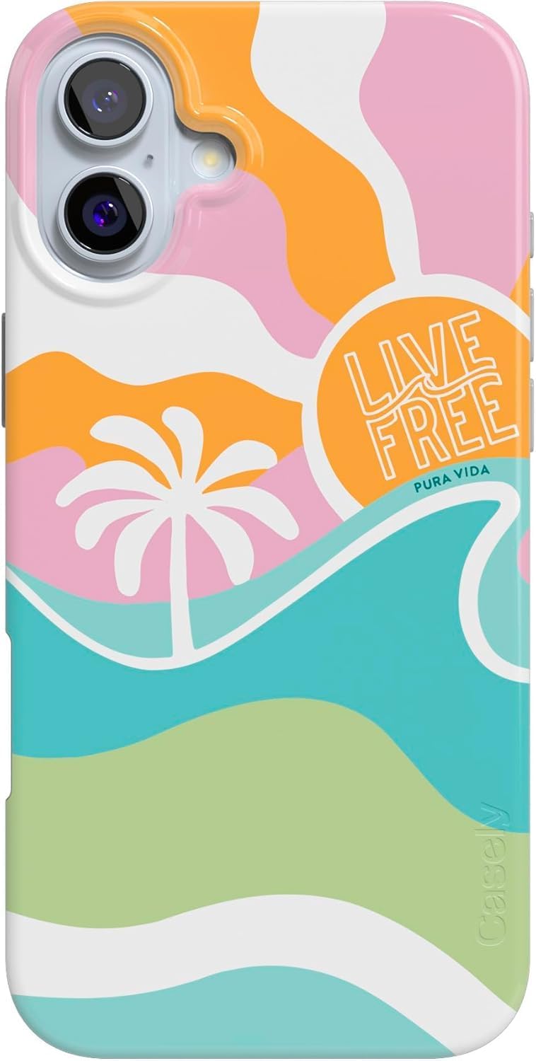 Casely iPhone 16 Case | Chateau Pups | French Dog | Compatible with MagSafe | Classic Ultra Slim Design
