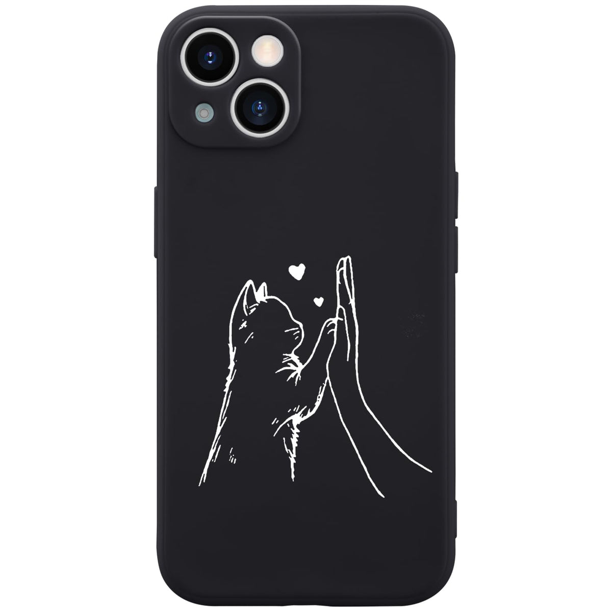 Funny Monkey Phone Case for iPhone 13 Cute Monkey Banana Case Cover Liquid Silicone Soft Gel Rubber Matt Phone Cover with Microfiber Lining