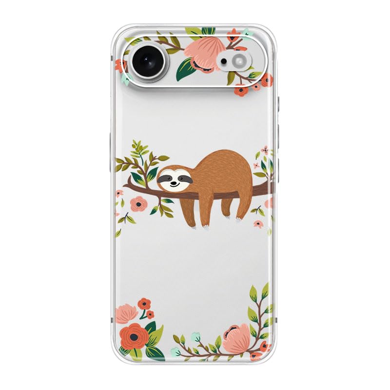 Blingy's for iPhone 17e Case/iPhone 16e Case, Fun Dog Style with Paw Print Pattern Cute Cartoon Animal Design Transparent Soft TPU Protective Clear Case 6.1 inch (Dogs w/Prints)