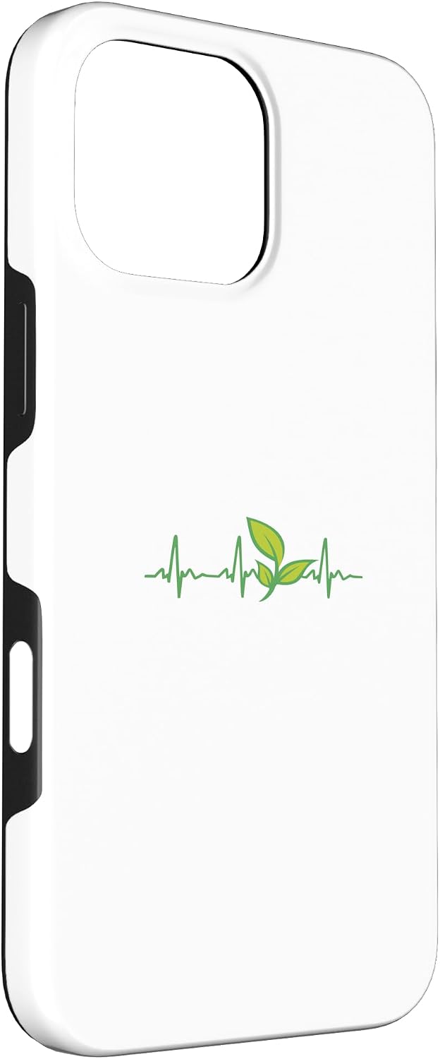 Heartbeat Plants Trees Garden Flowers Nature Case for iPhone 16 Pro Max