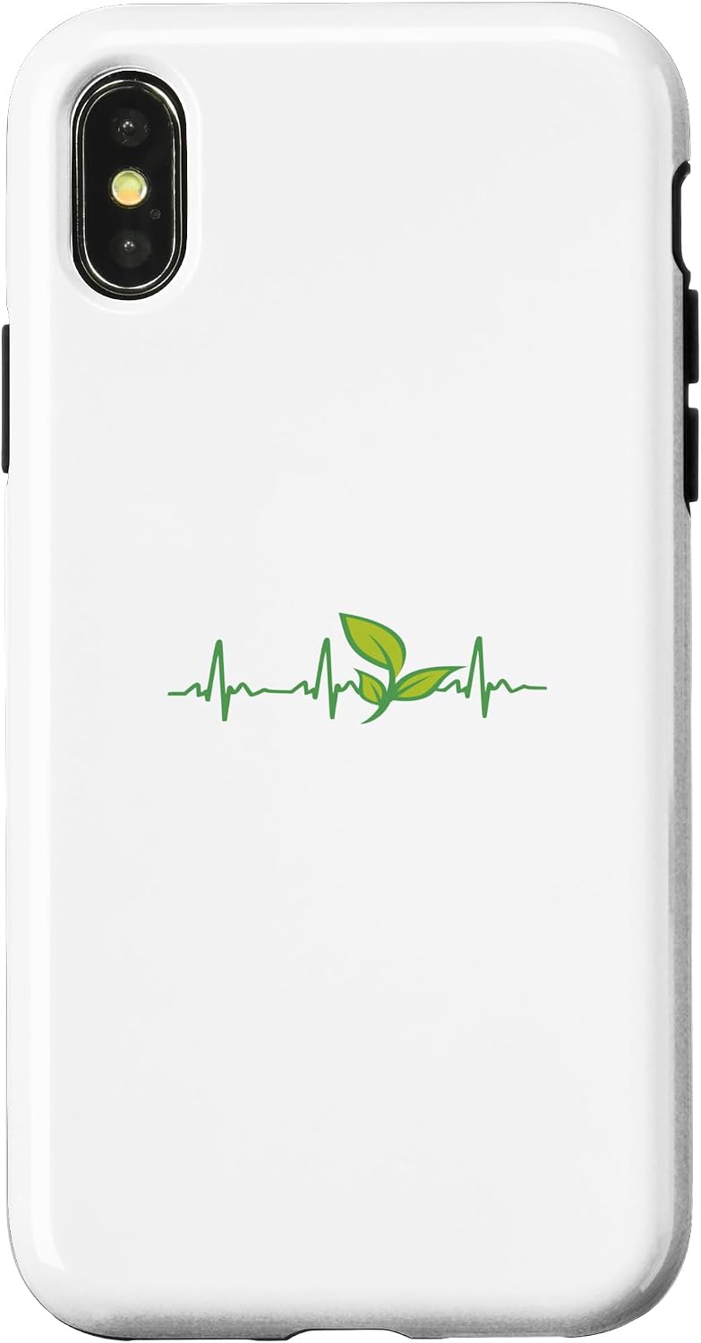 Heartbeat Plants Trees Garden Flowers Nature Case for iPhone 16 Pro Max