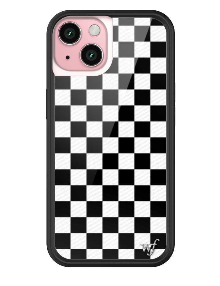 Wildflower Cases - Compatible with iPhone 15 | Protective Black Bumper, 6.5ft Drop Test Certified, Women Owned Small Business | Nature Floral Aesthetic Trendy Cute | Hummingbird