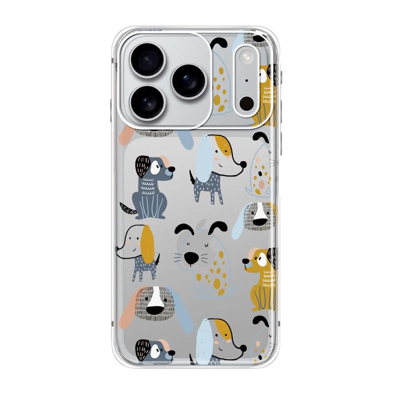 Blingy's for iPhone 17 Case, Christmas Tree Snowflake Winter Clear Case | Transparent, Winter Holiday Design, Snowflake Pattern, Christmas Pattern, Merry Christmas, Soft TPU Protective Case 6.3 in