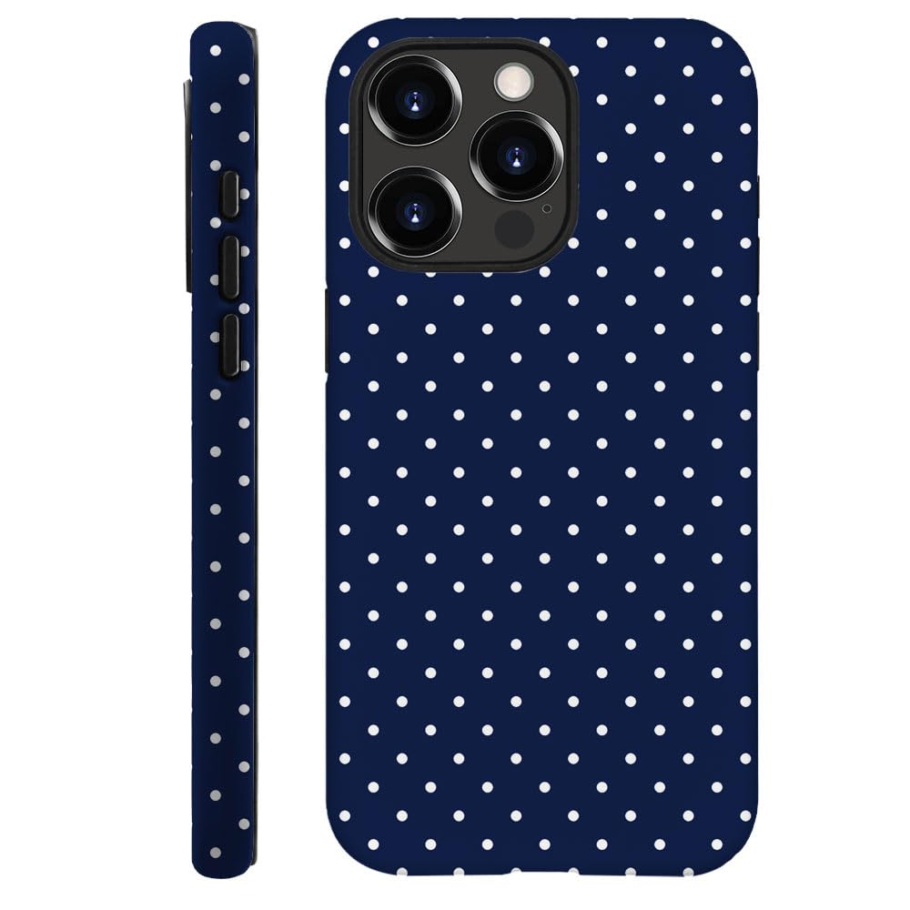 Compatible with iPhone 15 Pro,Durable & Shockproof Phone Case Cover Design - Christmas Retro Doodle
