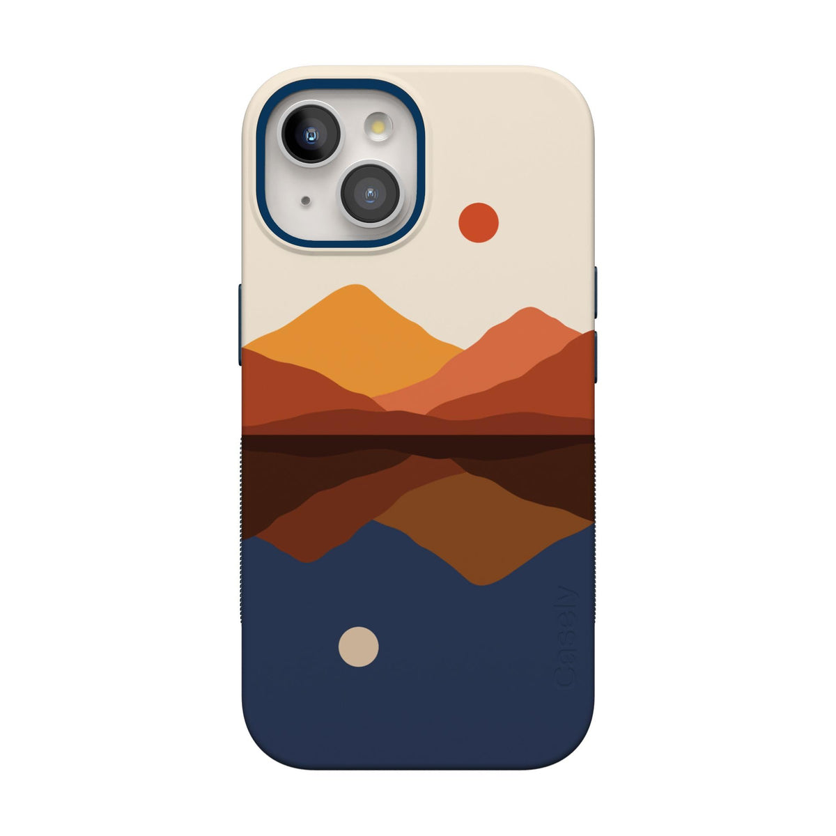 Casely iPhone 15 Case | Hanging Around | Potted Plants Floral | Bold Protective Design | Compatible with MagSafe