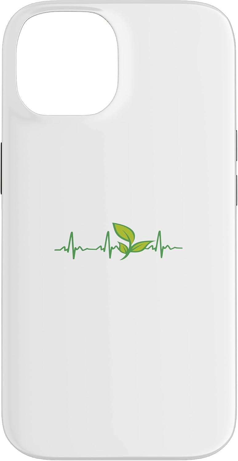 Heartbeat Plants Trees Garden Flowers Nature Case for iPhone 16 Pro Max