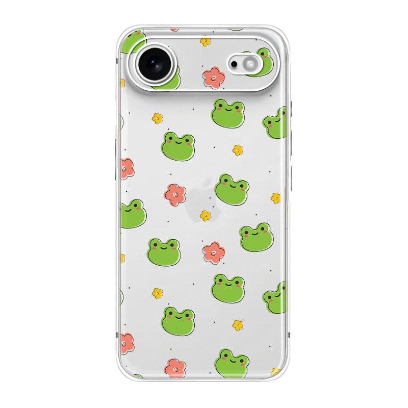 Blingy's for iPhone 17e Case/iPhone 16e Case, Fun Dog Style with Paw Print Pattern Cute Cartoon Animal Design Transparent Soft TPU Protective Clear Case 6.1 inch (Dogs w/Prints)