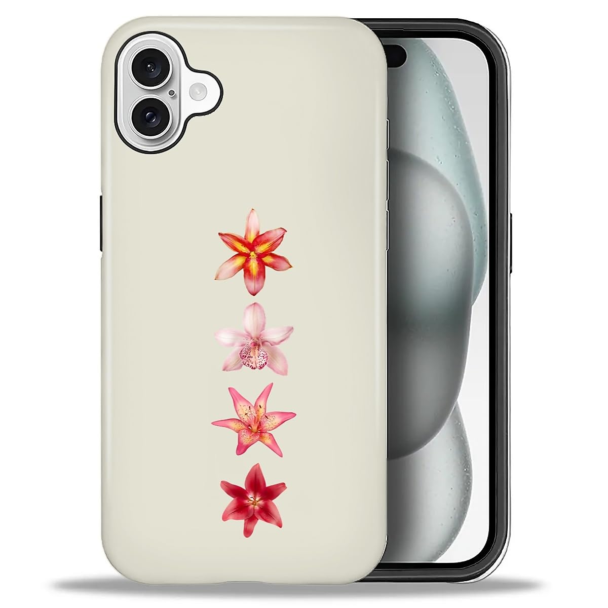 CARLOCA Case for iPhone 16 Pro,Vintage Cat Animal Pet Lover Collage Design Hybrid Dual Protection Soft TPU + Hard PC, Shockproof & Anti-Scratch Cover Men Women Stylish Protective Phone Case