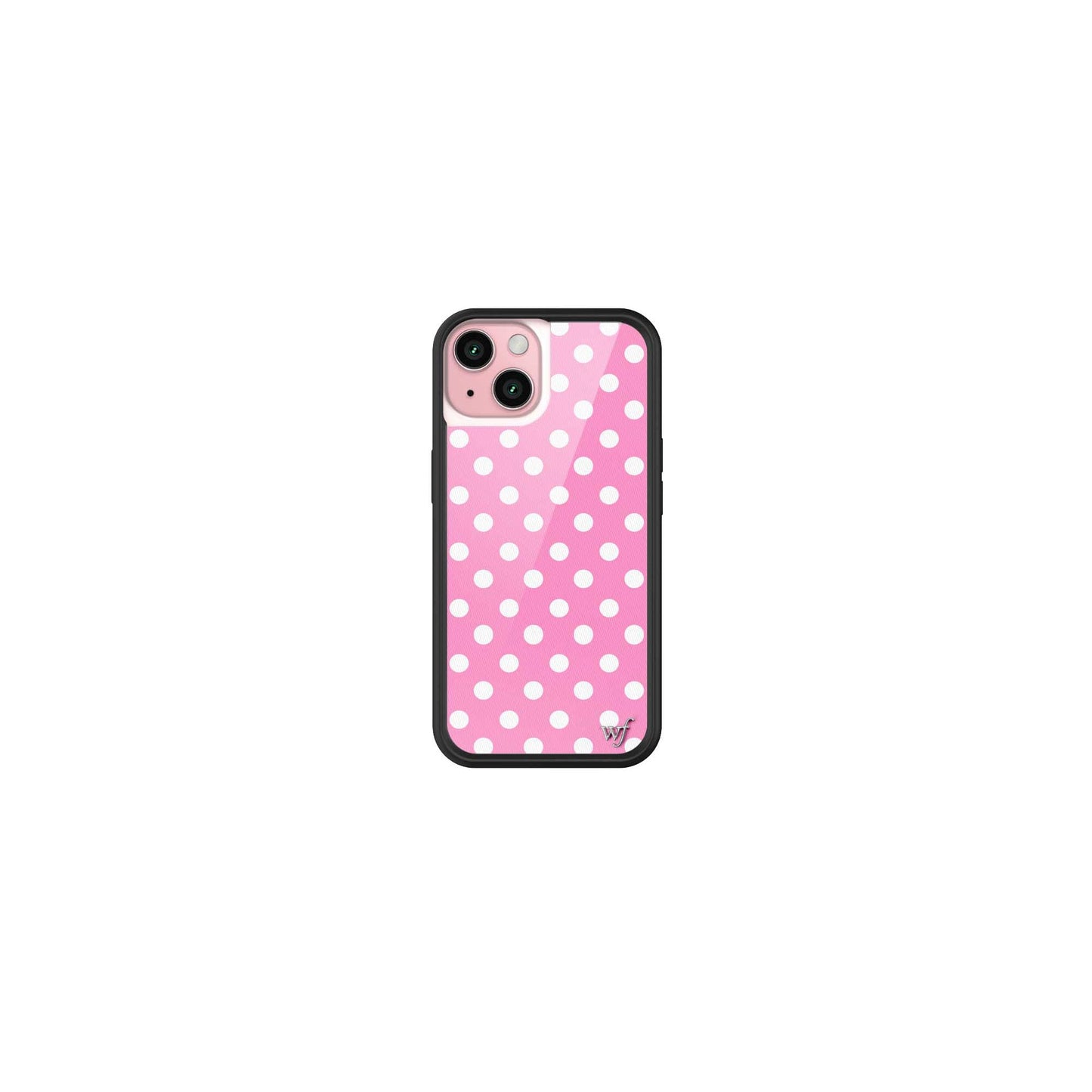 Wildflower Cases - Compatible with iPhone 15 | Protective Black Bumper, 6.5ft Drop Test Certified, Women Owned Small Business | Nature Floral Aesthetic Trendy Cute | Hummingbird