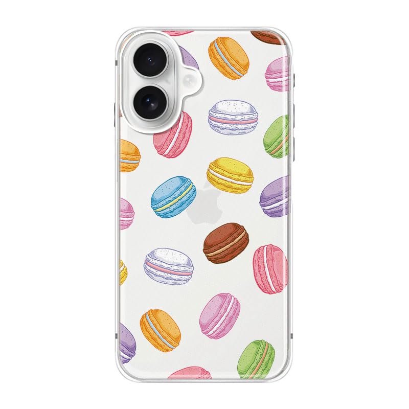 Blingy's for iPhone 17e Case/iPhone 16e Case, Fun Dog Style with Paw Print Pattern Cute Cartoon Animal Design Transparent Soft TPU Protective Clear Case 6.1 inch (Dogs w/Prints)