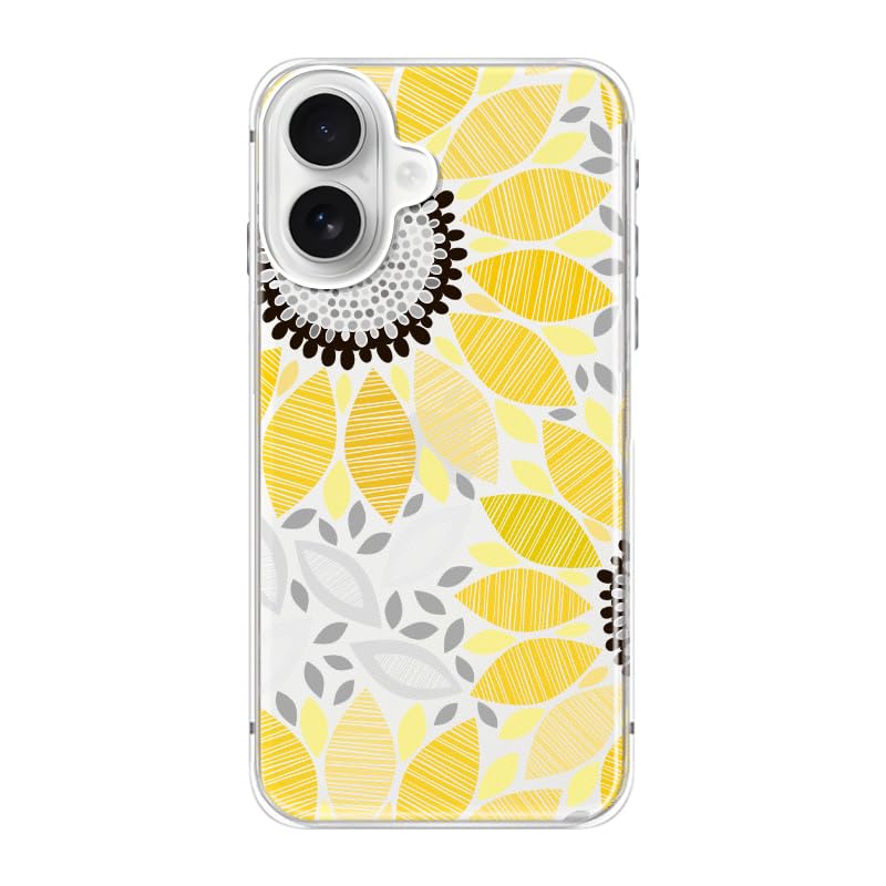 Blingy's for iPhone 17e Case/iPhone 16e Case, Fun Dog Style with Paw Print Pattern Cute Cartoon Animal Design Transparent Soft TPU Protective Clear Case 6.1 inch (Dogs w/Prints)