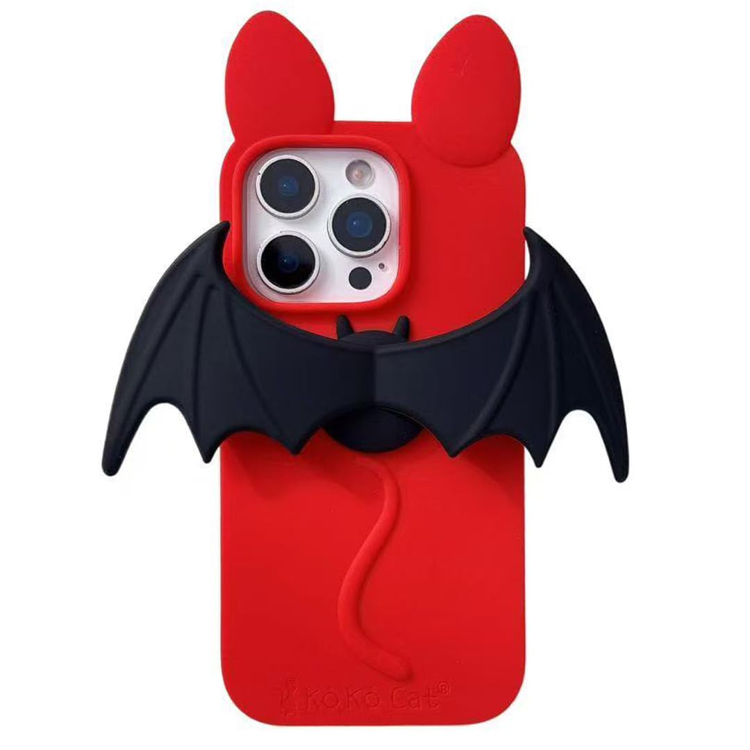 Soft Silicone Case Compatible with iPhone 11,Cute 3D Cartoon Taiyaki with Fish Keychain 3D Funny Kawaii Phone Cases Women Girls Shockproof Cover for iPhone 11