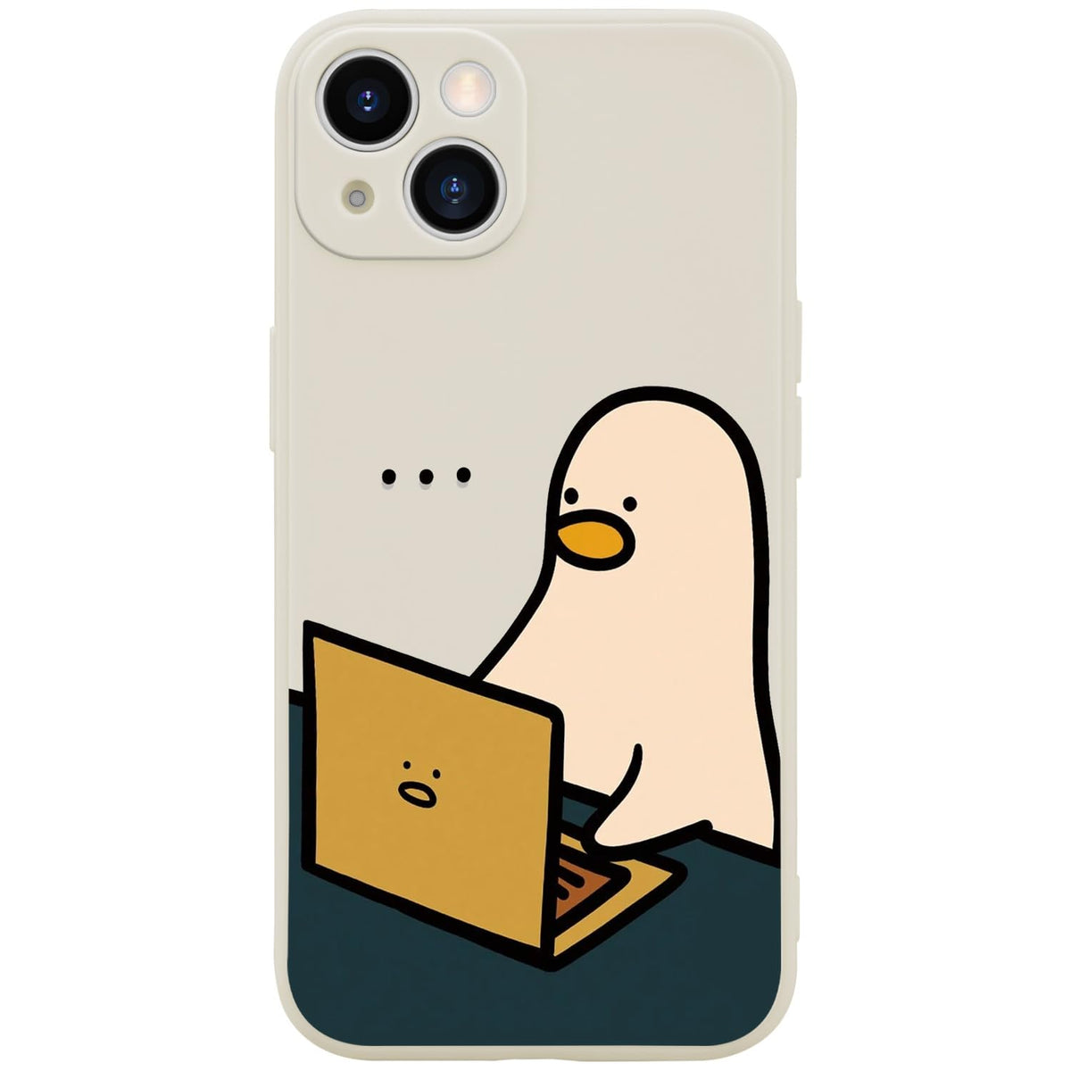 Funny Monkey Phone Case for iPhone 13 Cute Monkey Banana Case Cover Liquid Silicone Soft Gel Rubber Matt Phone Cover with Microfiber Lining