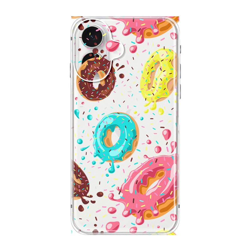 Blingy's for iPhone 17e Case/iPhone 16e Case, Fun Dog Style with Paw Print Pattern Cute Cartoon Animal Design Transparent Soft TPU Protective Clear Case 6.1 inch (Dogs w/Prints)