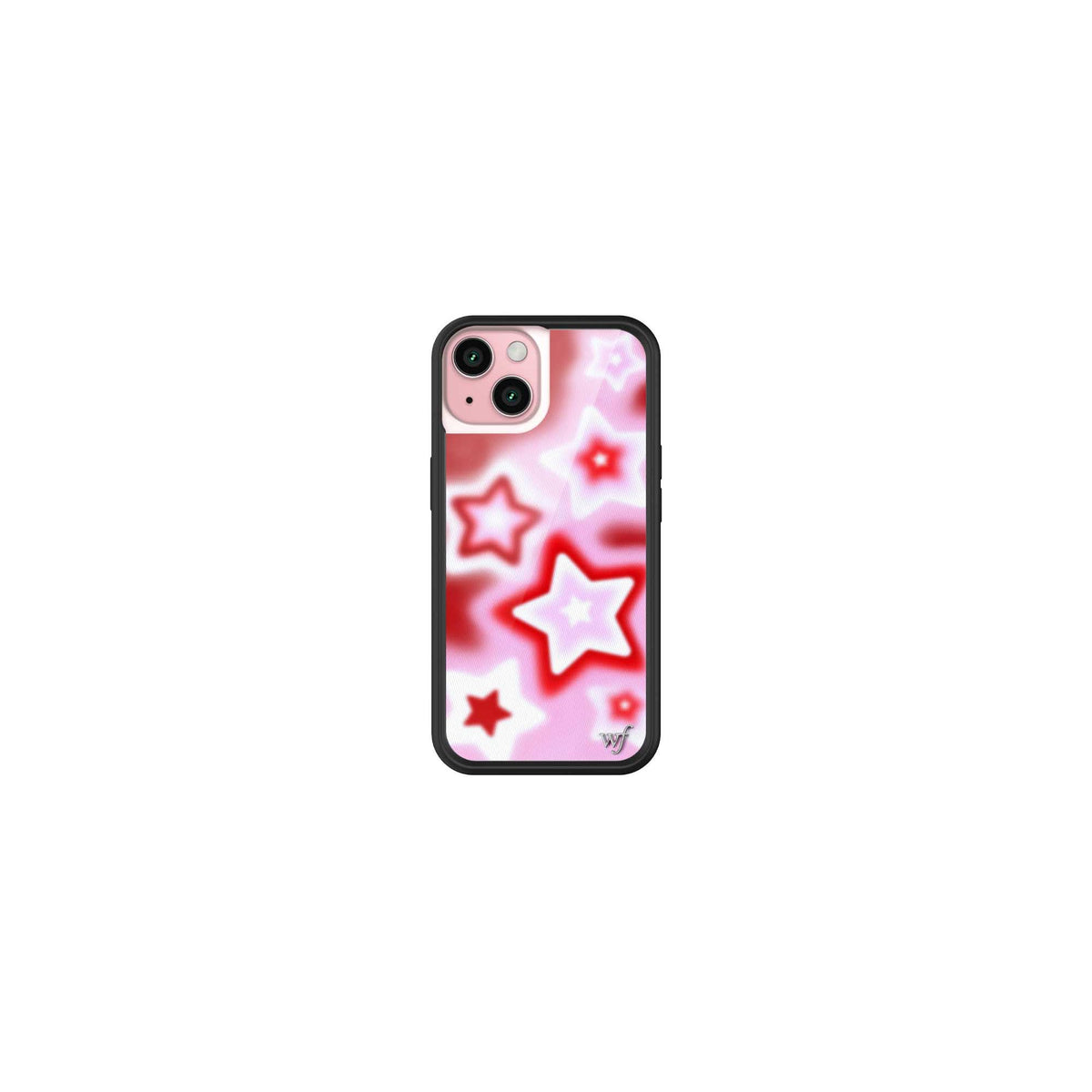 Wildflower Cases - Compatible with iPhone 15 | Protective Black Bumper, 6.5ft Drop Test Certified, Women Owned Small Business | Nature Floral Aesthetic Trendy Cute | Hummingbird