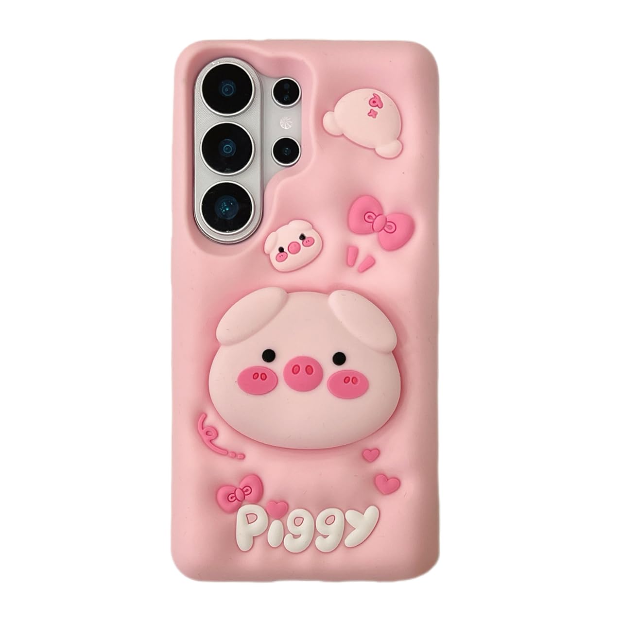 3D Cartoon case for Samsung Galaxy S26 Ultra, Funny Cute Cat Cool Kawaii Soft Silicone Case Women Girls Shockproof Protector Cover Compatible with Samsung Galaxy S26 Ultra