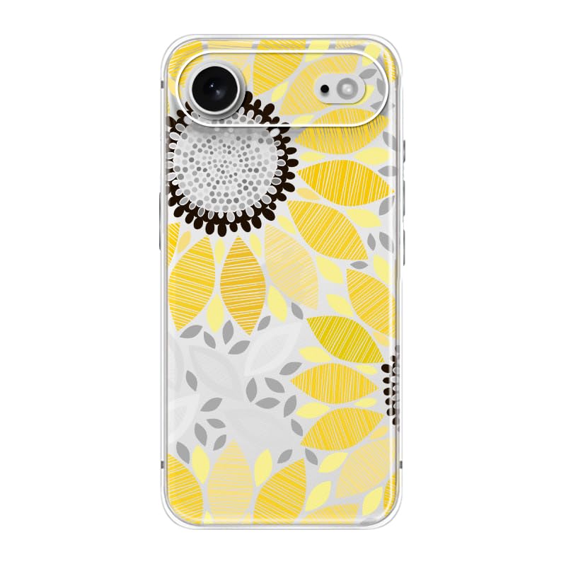 Blingy's for iPhone 17e Case/iPhone 16e Case, Fun Dog Style with Paw Print Pattern Cute Cartoon Animal Design Transparent Soft TPU Protective Clear Case 6.1 inch (Dogs w/Prints)