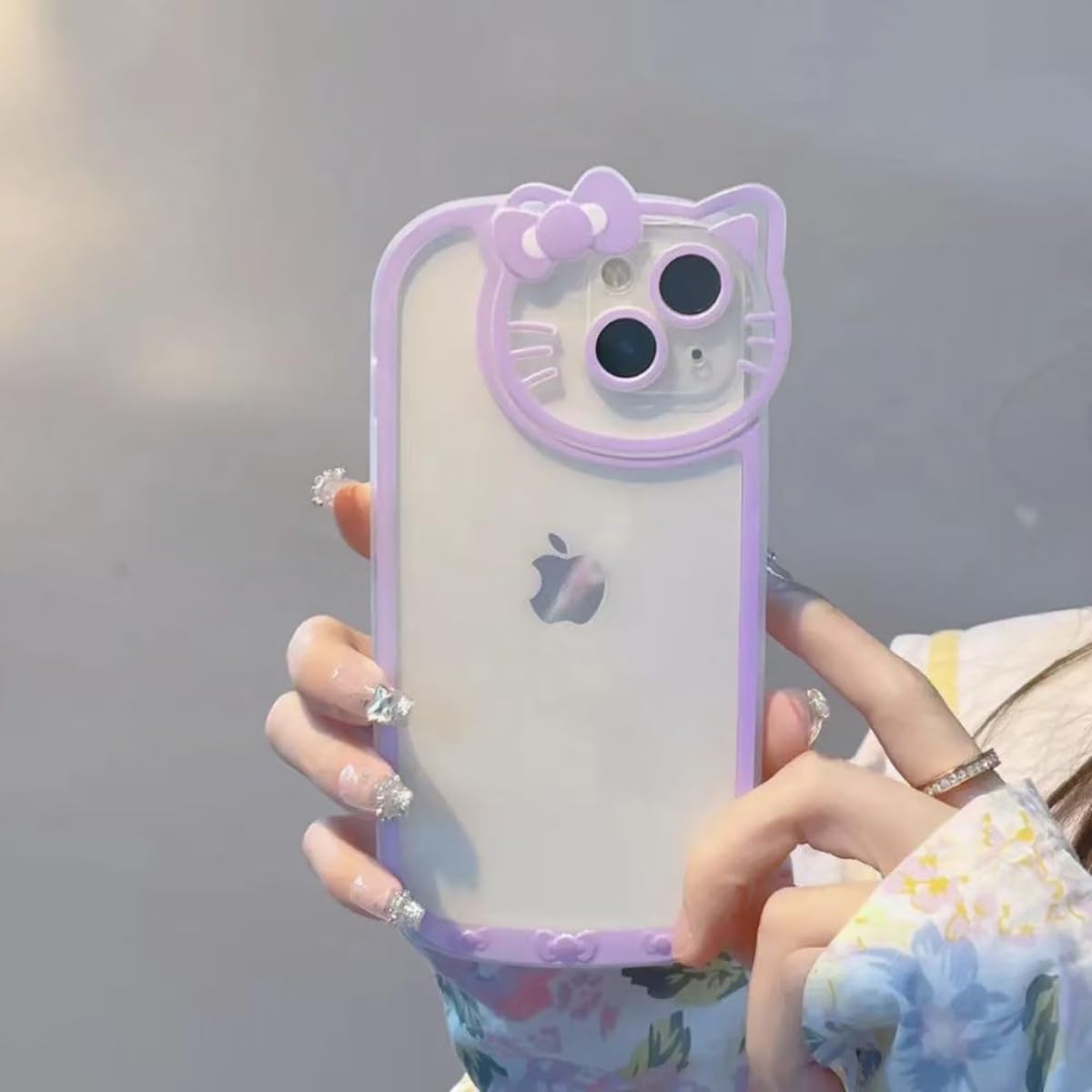 Compatible with iPhone 17 Pro Max Clear Case, Cute Cat Case for Women Girls Kids Cartoon Design Case Cover Shell Slim Soft Protective Case with Camera Lens for iPhone 17 Pro Max, Pink