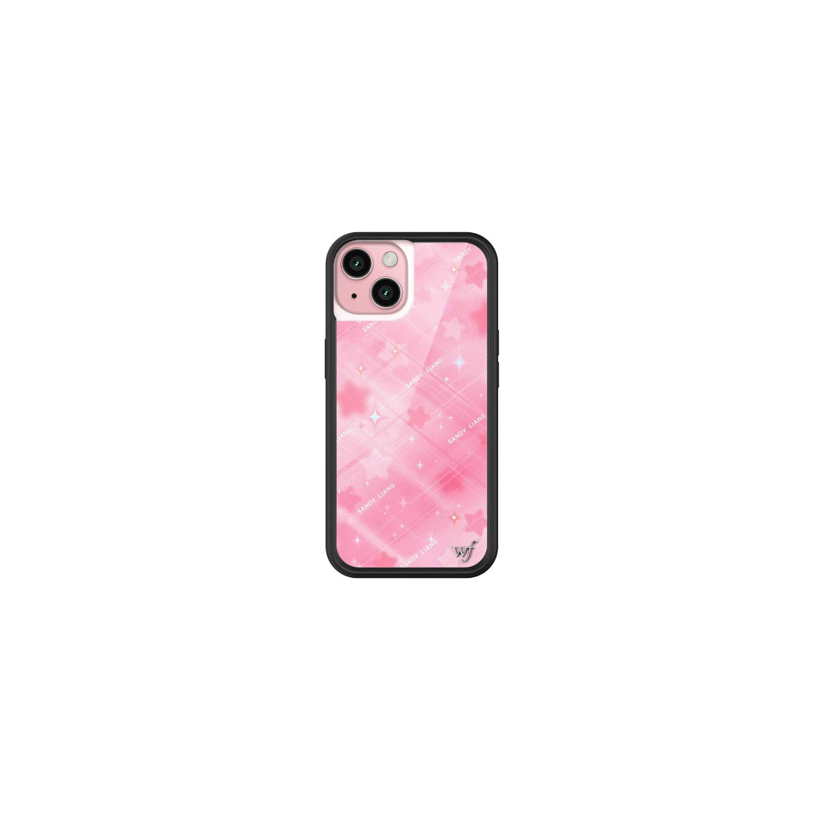 Wildflower Cases - Compatible with iPhone 15 | Protective Black Bumper, 6.5ft Drop Test Certified, Women Owned Small Business | Nature Floral Aesthetic Trendy Cute | Hummingbird