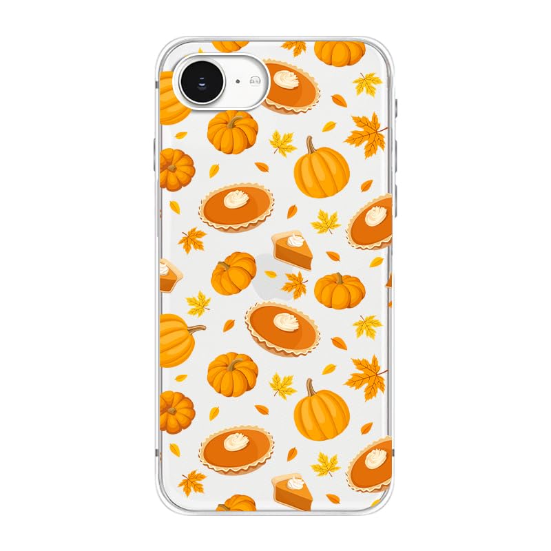 Blingy's for iPhone 17e Case/iPhone 16e Case, Fun Dog Style with Paw Print Pattern Cute Cartoon Animal Design Transparent Soft TPU Protective Clear Case 6.1 inch (Dogs w/Prints)
