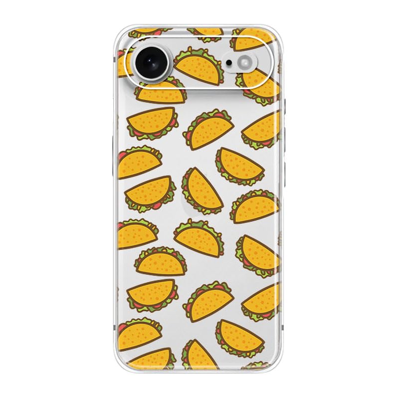 Blingy's for iPhone 17e Case/iPhone 16e Case, Fun Dog Style with Paw Print Pattern Cute Cartoon Animal Design Transparent Soft TPU Protective Clear Case 6.1 inch (Dogs w/Prints)