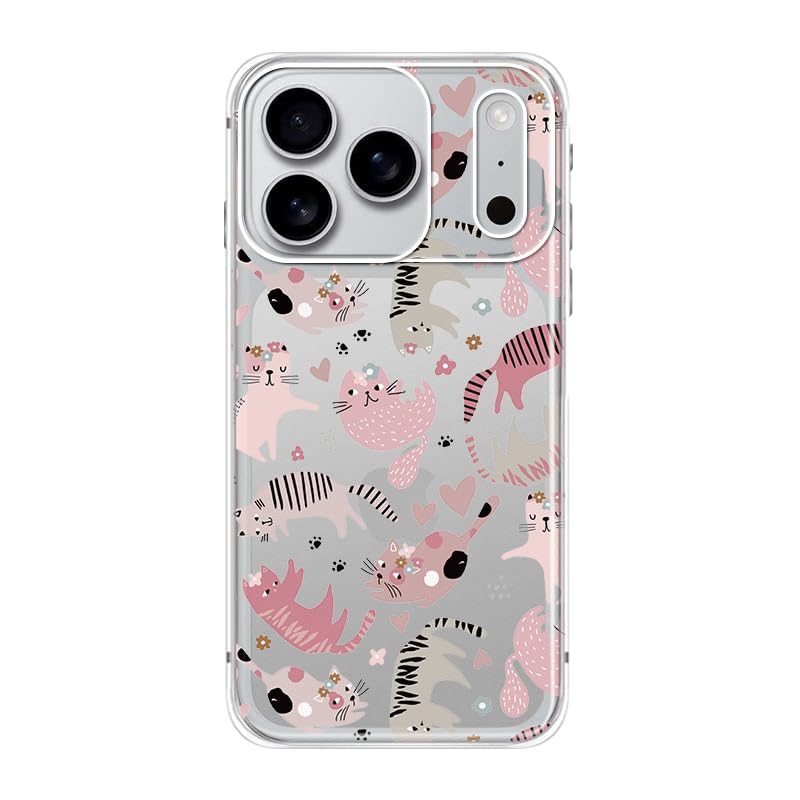 Blingy's for iPhone 17e Case/iPhone 16e Case, Fun Dog Style with Paw Print Pattern Cute Cartoon Animal Design Transparent Soft TPU Protective Clear Case 6.1 inch (Dogs w/Prints)