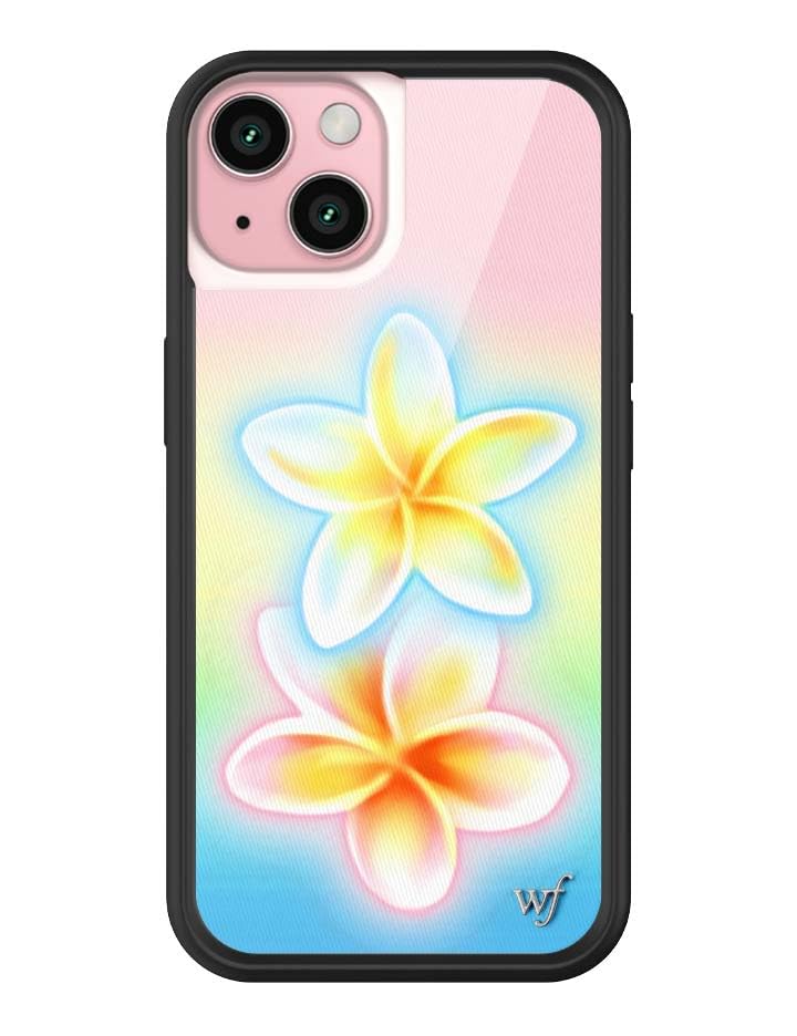 Wildflower Cases - Compatible with iPhone 15 | Protective Black Bumper, 6.5ft Drop Test Certified, Women Owned Small Business | Nature Floral Aesthetic Trendy Cute | Hummingbird