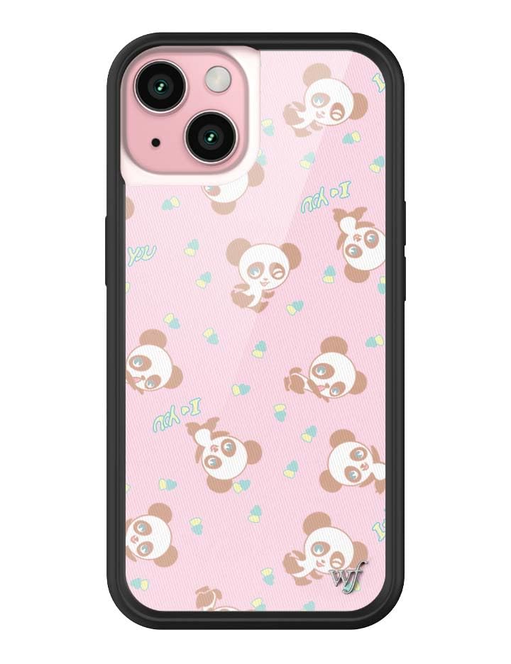 Wildflower Cases - Compatible with iPhone 15 | Protective Black Bumper, 6.5ft Drop Test Certified, Women Owned Small Business | Nature Floral Aesthetic Trendy Cute | Hummingbird