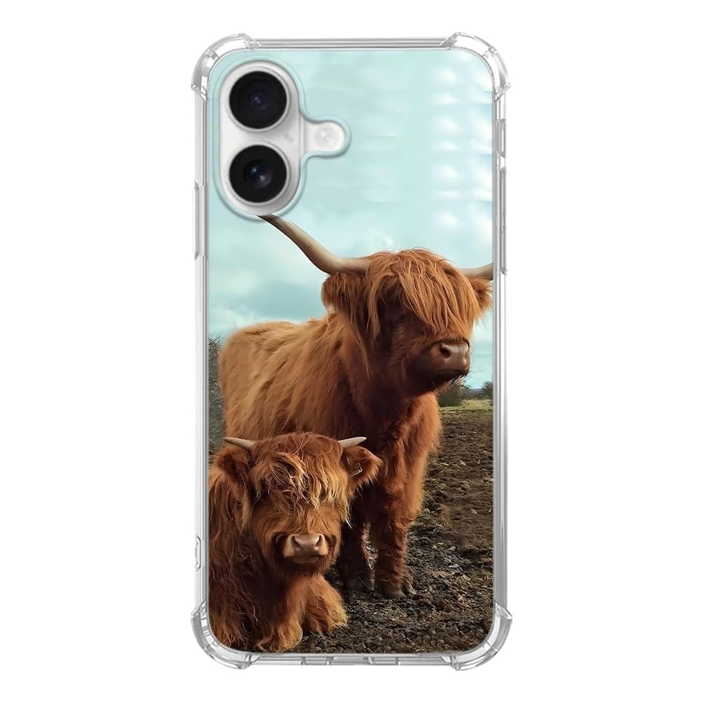 Pink Christmas Pattern Case for iPhone 16, Cute Reindeer, Trendy Cool Soft TPU Bumper Cover Case for iPhone 16
