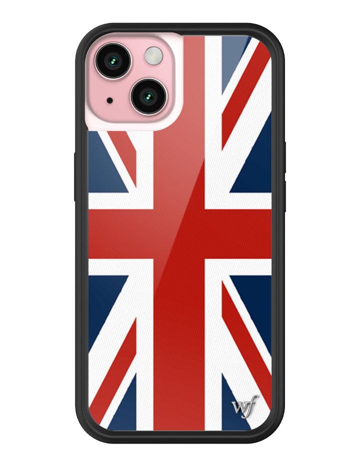 Wildflower Cases - Compatible with iPhone 15 | Protective Black Bumper, 6.5ft Drop Test Certified, Women Owned Small Business | Nature Floral Aesthetic Trendy Cute | Hummingbird